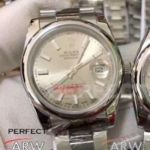 Perfect Replica Rolex Datejust 31MM Watch - 316L Steel Case Silver Face 